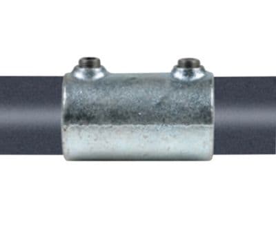 galvanoitu suora liitos - Putkipidikkeet suora liitos 26,9 mm x 3/4''. Galvanize