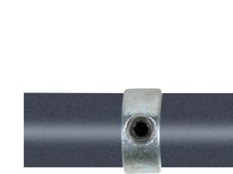 galv. indvendig samling - Pipe Clamps indvendig samling 33,7 mm x 1''. Galvan