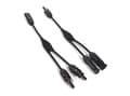 Pikkukuva 2 / 5: EcoFlow EFPV-LTY2CBL0.3M, kaapeli, lajittelu, MC4, 0,3 m, 120 g, 149 mm