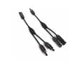 Pikkukuva 1 / 5: EcoFlow EFPV-LTY2CBL0.3M, kaapeli, lajittelu, MC4, 0,3 m, 120 g, 149 mm