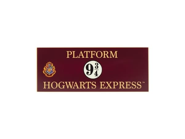 Paladone Hogwarts Express, plug-in nattlampa, röd, universell, batteri, USB, AAA, presentförpackning