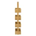 Miniatyrbild 5 av 7: Badrumshylla Bardu 28x16x88 cm bambu [en.casa]