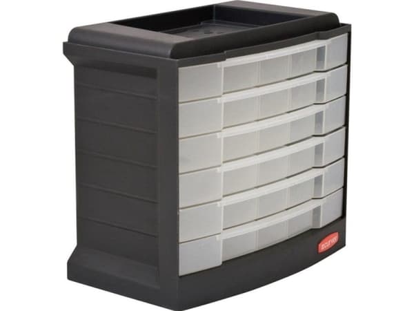 CURVER BOX WITH PULL-OUT DRAWERS