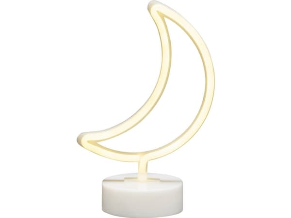 Konstsmide 3069-100 LED-Silhouette Månen Varmhvid LED (RGB) Hvid