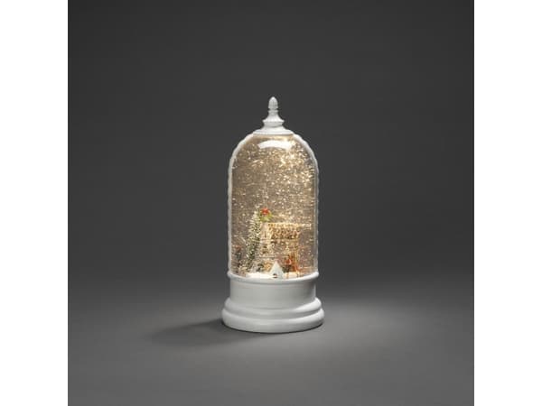 Konstsmide Water Lantern Paris Scene, Dekorativ lysfigur, Hvit, Plast, Universal, IP20, 5 timer