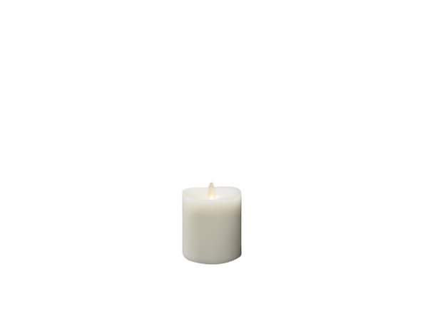 Konstsmide 1600-115 LED-Kerze Cremehvid Varmhvid (Ø x H) 76 mm x 114 mm Elfenben