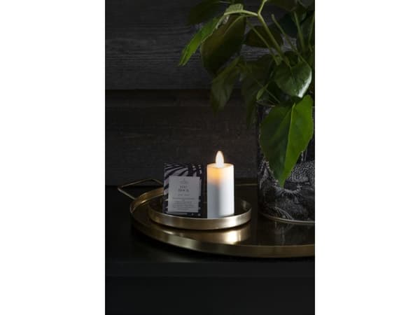 Konstsmide 1603-115 LED-Kerze Cremehvid Varmhvid (Ø x K) 38 mm x 101 mm