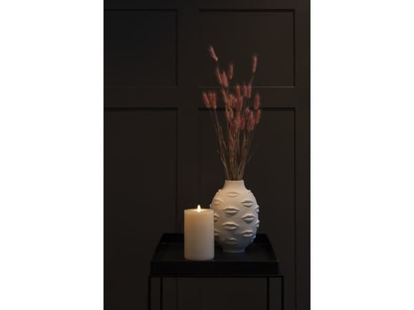 Konstsmide 1622-115, Light decoration figure, Ivory, Wax, IP20, 1 bulb(s), LED