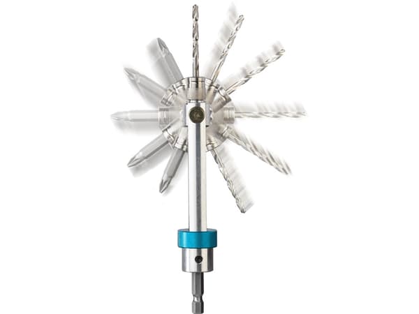 kwb 100900, Stål, Hexagonal, 25,4 / 4 mm (1 / 4"), Hexskaft, 1 styck, 50 mm