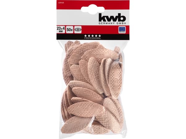 kwb 029100, Keksi, Pyökki, Puu, 1,5 cm, 50 kpl