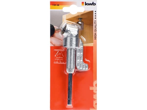 kwb 118100, Kuusikulmainen varsi, 25,4 / 4 mm (1 / 4"), Kuusikulmainen varsi