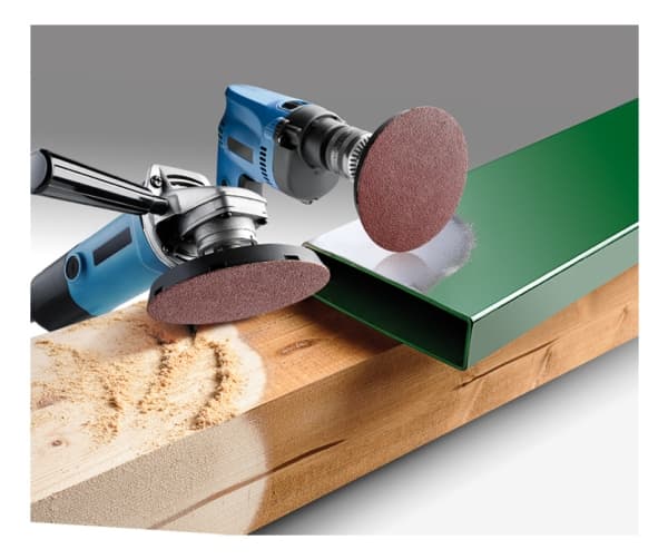 kwb 488300, Slipskiva, Metall, Trä, Brun, 2 x 40, 2 x 80, 2 x 120, 6 styck