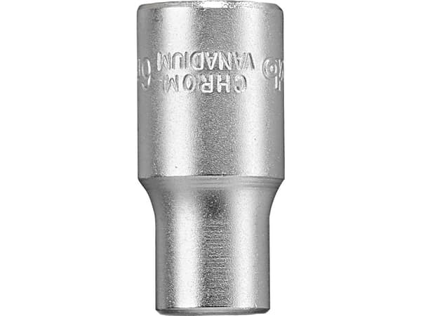 kwb 372113, 1 stykker, 25,4 / 4 mm (1 / 4"), 13 mm, Kromvanadiumstål, Grå