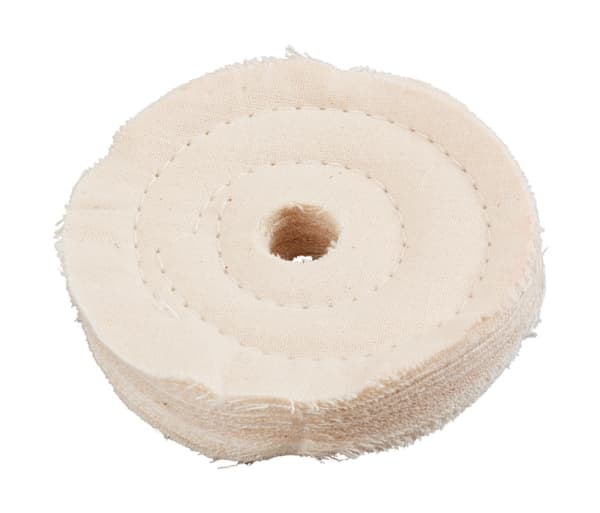 kwb 517300, Buffing wheel, 7,5 cm, Vit, 1,3 cm
