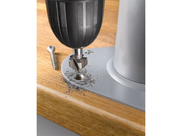 kwb COUNTERSINK HSS, Drill, Forsenkningsbor, 1,2 cm, 8 mm, 90°, Høy-Hastighets Stål (HHS)