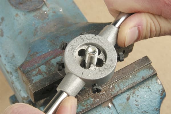 kwb 444005, Gängsnitt, Snabbstål (HSS), Grå, 1 styck, 25 mm, 25 mm