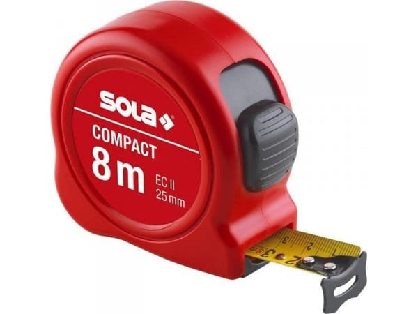 SOLA KABLET MÅLER 8m KOMPAKT