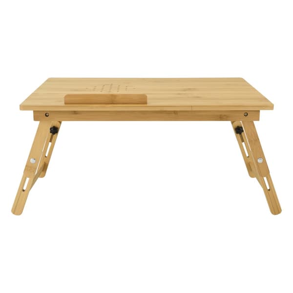 Laptopställ Trysil 55x35cm bambu [en.casa]