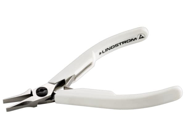 Bahco Flattang, Supreme-serie, Flat nebbtang, 9,6 mm, 2 cm, 6 mm, Stål, Hvit