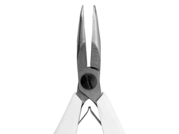 Bahco Elektroniktång, spetstång, 8,8 mm, 3 cm, 6 mm, Stål, Vit, 129 mm