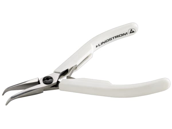 Bahco Elektroniktång, spetstång, 8,8 mm, 3 cm, 6 mm, Stål, Vit, 129 mm