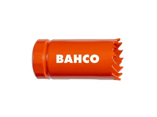 Bahco 3830-17-C, Single, Borr, Metall, Plast, Rostfritt stål, Stål, Trä, Orange, Koboltstål, Bimetall
