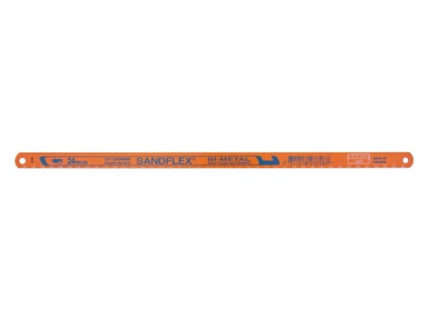 Bahco Bågfilsblad, Metall, Stål, Blå, Orange, 30 cm, 13 mm, 0,65 mm