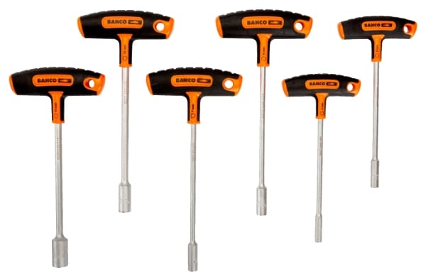 Bahco T-nyckelsats Top 6 delar