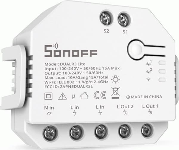 Sonoff älykäs kytkin Sonoff Dual R3 Lite