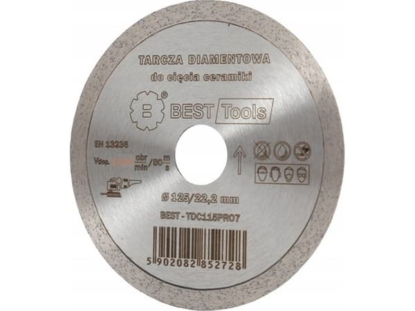 Best-Tools DIAMANTMÅL 125x22,2 mm STANDARD PUMA BEST - TDC125PRO7
