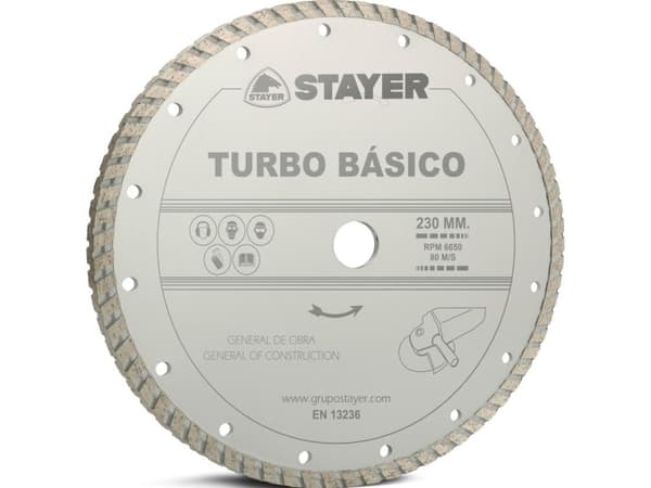 Stayer Tarcza diamentowa 230x22,2mm TURBO BASIC - STA-D230TB