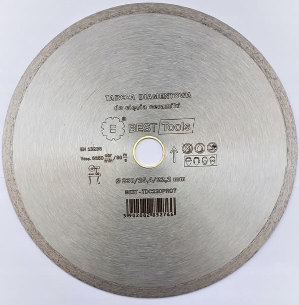 BEST-Tools DIAMOND TARGET 230x25.4/22.2mm STANDRD PUMA BEST - TDC230PRO7 - TDC230PRO7