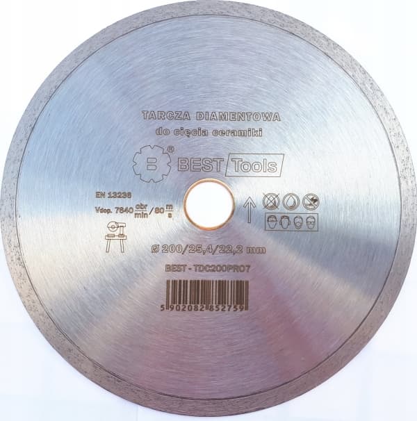 BEST-Tools DIAMOND TARGET 200x25.4/22.2mm STANDARD PUMA BEST - TDC200PRO7 - TDC200PRO7