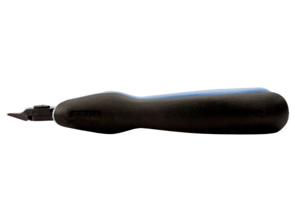 Bahco Elektroniktång, sidavbitare. Ovalt huvud, Avbitartång, 1 cm, 1,05 cm, 6 mm, Stål, Svart, Blå