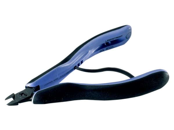 Bahco Sideavbiter, RX-serie, ovalt hode, Diagonal tang, 1,25 cm, 1,3 cm, 6 mm, Stål, Sort, Blå