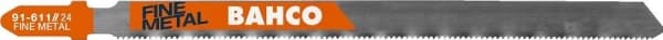 Bahco Bahco Bahco Kapeat sahanterät 1,00x100mm HSS progressiiviset hampaat, T-fixer 1,5-10mm metallille 5kpl.
