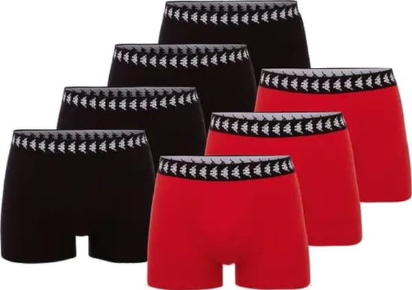 Kappa Zid 7pack Boxer Shorts 708276-18-1662 svart S