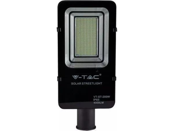 V-tac 50W gatvės šviestuvas su saulės baterija, 4000K (dienos šviesa)