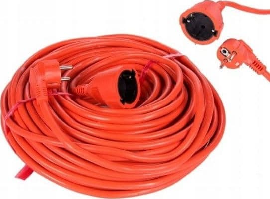 Vertex Coiled extension cord 30M VERTEX 3x2.5 POM