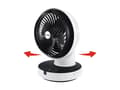 Miniatyrbild 3 av 5: Steba VT 360 Twist, Bladfläkt för hushållsbruk, Svart, Vit, Bord, 38 dB, 150 m³/h, 360°