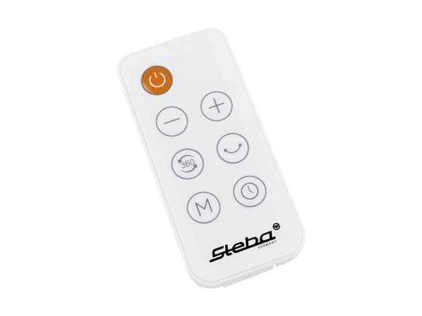 Steba VT 360 Twist, Bladfläkt för hushållsbruk, Svart, Vit, Bord, 38 dB, 150 m³/h, 360°
