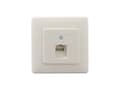 Miniatyrbild 3 av 4: Rutenbeck 13010245, RJ-45, -5 - 50 °C, vit, IP20, 125 V, 1 A