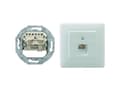 Miniatyrbild 2 av 4: Rutenbeck 13010245, RJ-45, -5 - 50 °C, vit, IP20, 125 V, 1 A