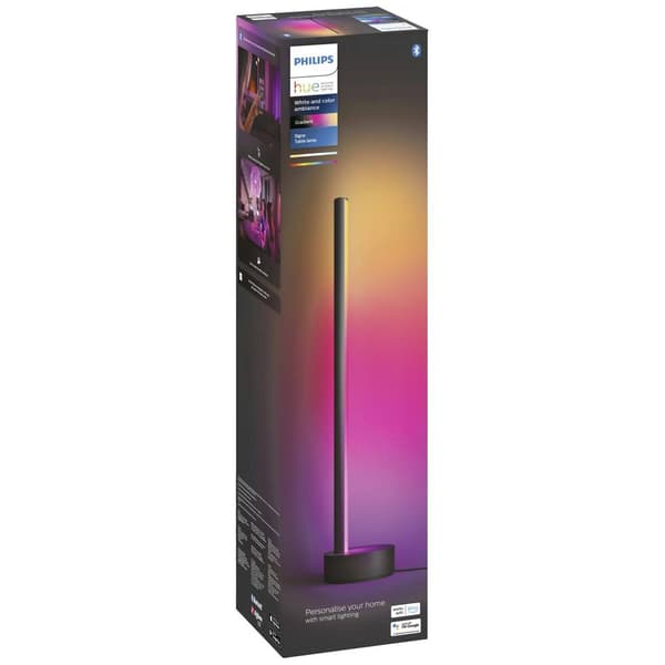 Hue LED-bordslampa 871869617624500 Signe LED fast installerad 12 W Varmvit till kallvit