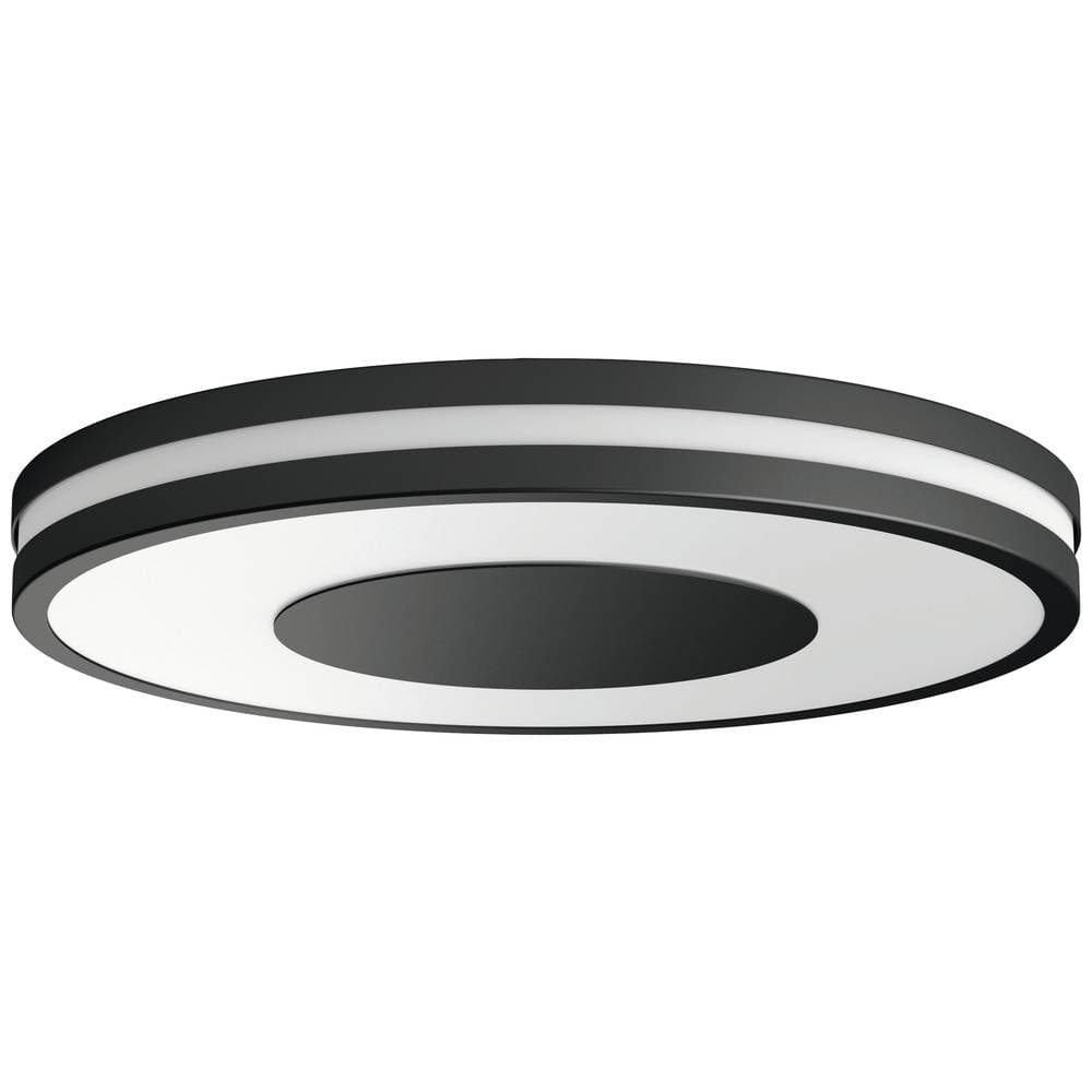 LED-takspotlights Philips Lighting Hue White Amb. Being Deckenleuchte schwarz 2400lm inkl. Dimmschalter 871951434113500