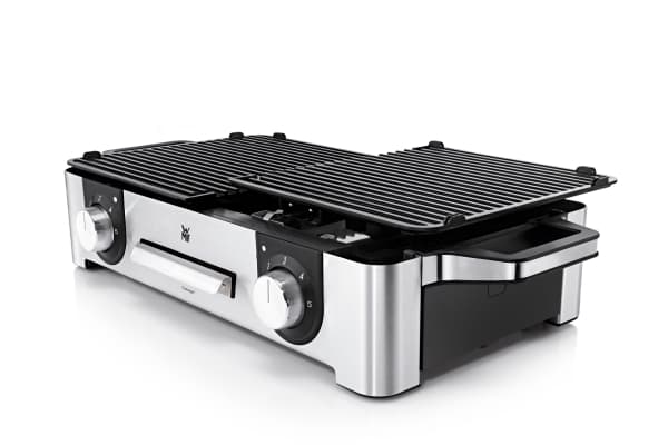 WMF Lono 0415280011, 2400 W, Grill, Elektrisk, 280 x 500 mm, Tabletop, Rustfritt stål
