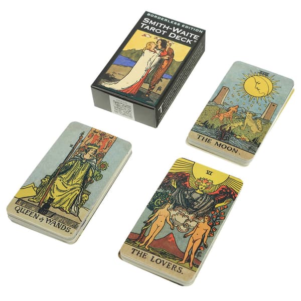 Ramlös utgåva av klassiska Rider Waite Tarotkort