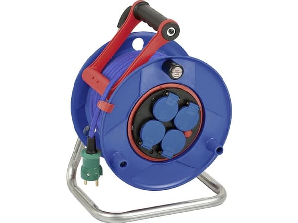 BRENNENSTUHL kabelrulle 25m med jord Bremaxx kabel N05V3V3-F 3x1,5mm2 IP44 - 2253604