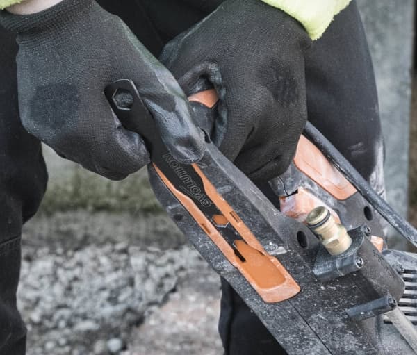Evolution Evolution R300DCT+ elektrisk betongsag med støvelimineringssystem og 300 mm premium diamantblad