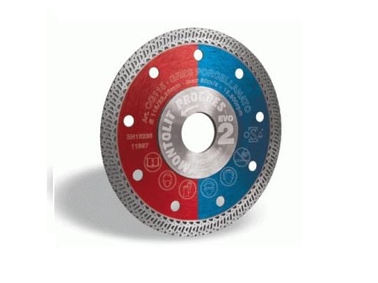 Montolit 115mm Diamond Cutting Blade for Ceramics and Porcelain (CG115)